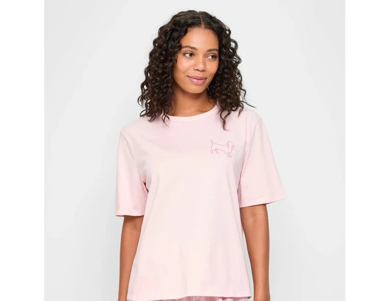 Target Australian Cotton Blend Print Sleep Top