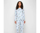 Family Matching Bluey Womens Cosy Knit Pyjama Set