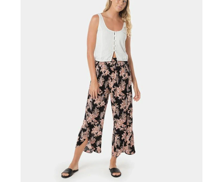 Piping Hot Split Leg Beach Pants