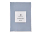 Daniel Brighton Percale Cotton Combo Fitted Sheet Set - Blue