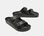 Birkenstock Unisex Arizona EVA Regular Fit Sandals - Black