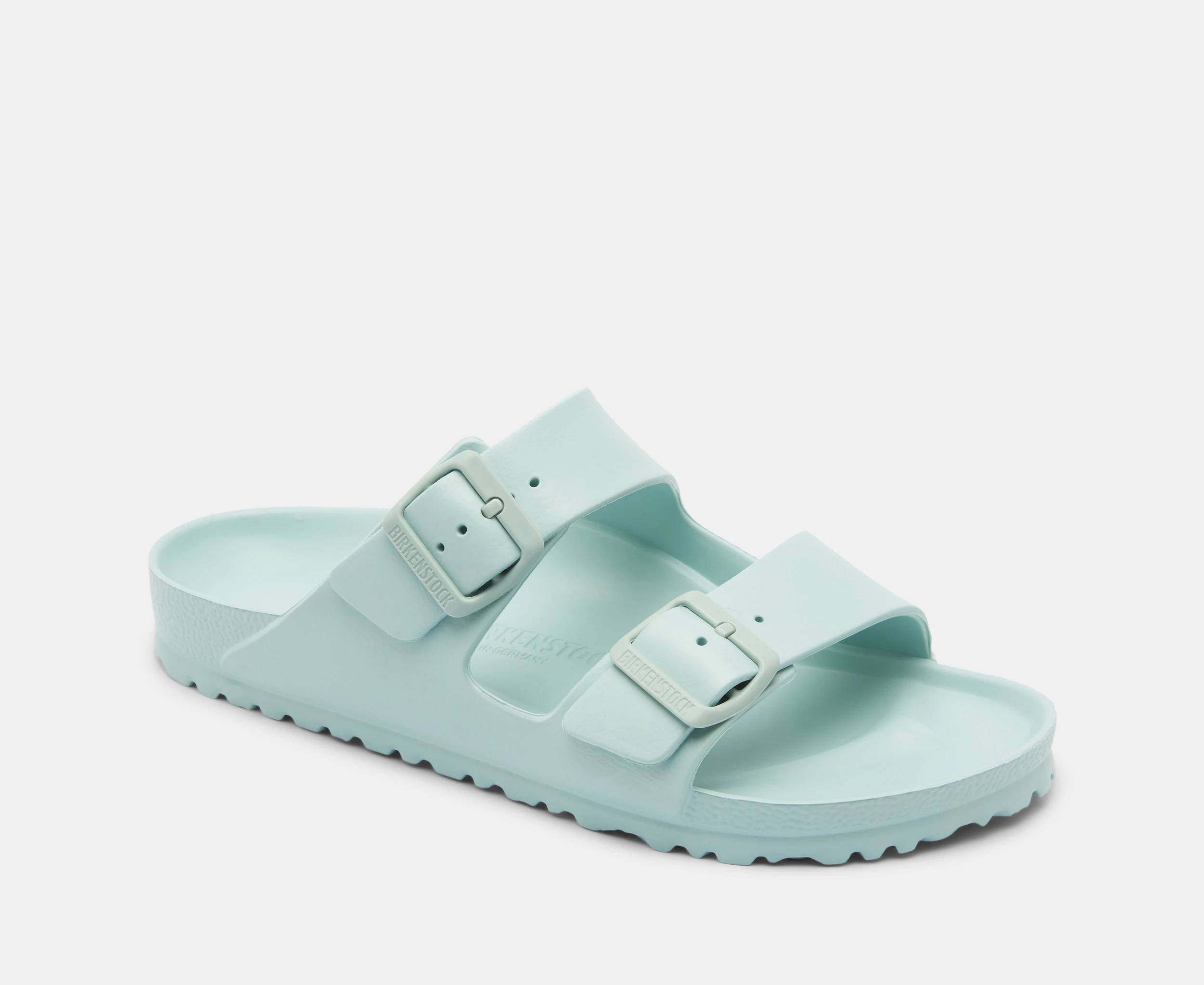 Birkenstock Unisex Arizona Essentials EVA Narrow Fit Sandals - Surf Green