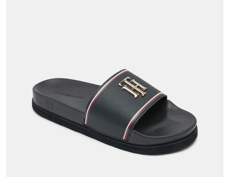 Tommy Hilfiger Women's Monogram Slides - Desert Sky