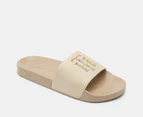 Tommy Hilfiger Women's Logo Pool Slides - Classic Beige