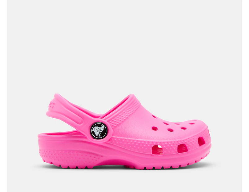 Crocs Toddler Girls' Classic Clogs - Pink Crush