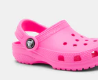 Crocs Toddler Girls' Classic Clogs - Pink Crush