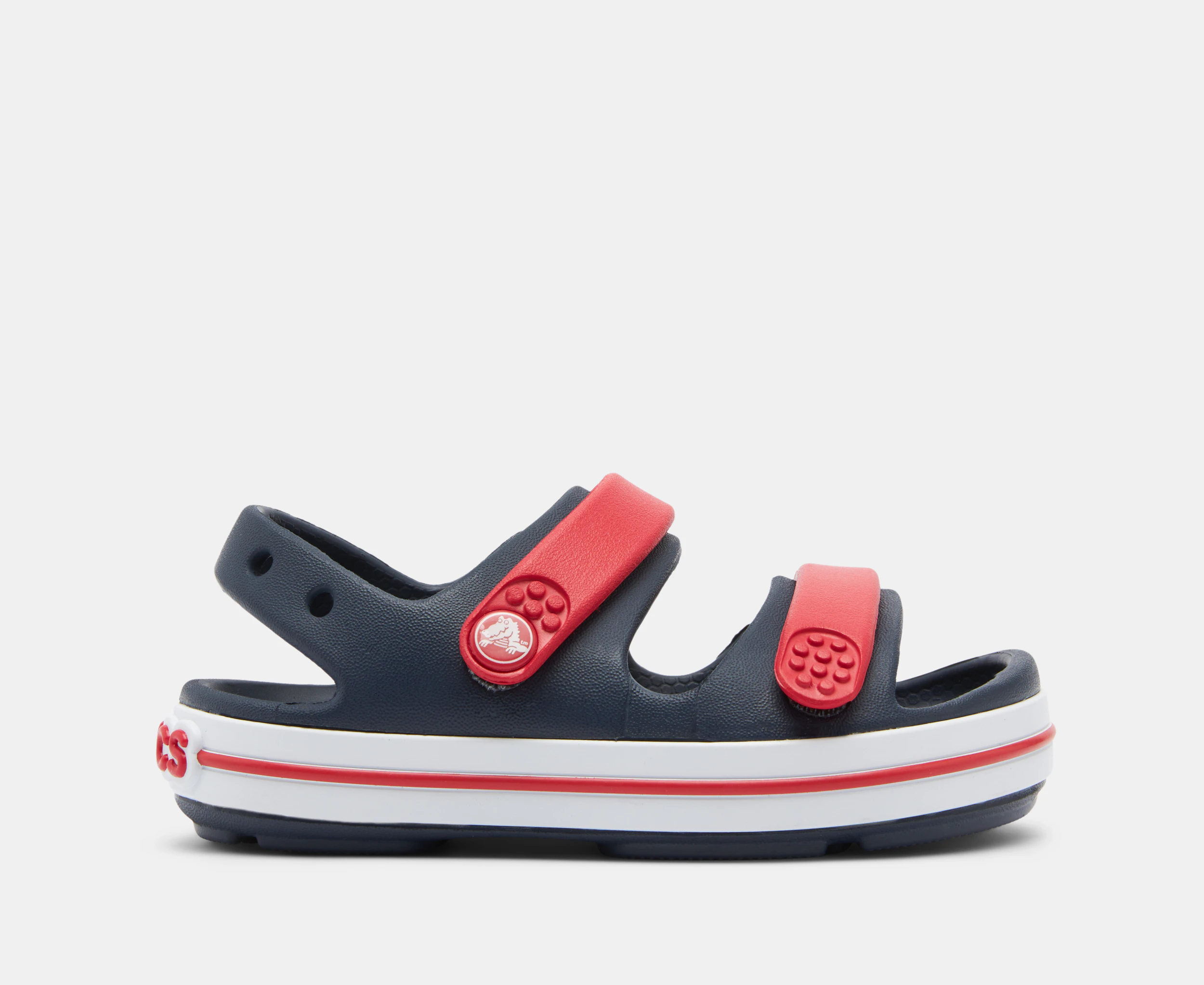 Crocs Toddler Crocband Cruiser Sandals - Navy/Red