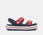 Crocs Toddler Crocband Cruiser Sandals - Navy/Red