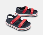 Crocs Toddler Crocband Cruiser Sandals - Navy/Red