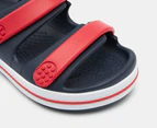 Crocs Toddler Crocband Cruiser Sandals - Navy/Red