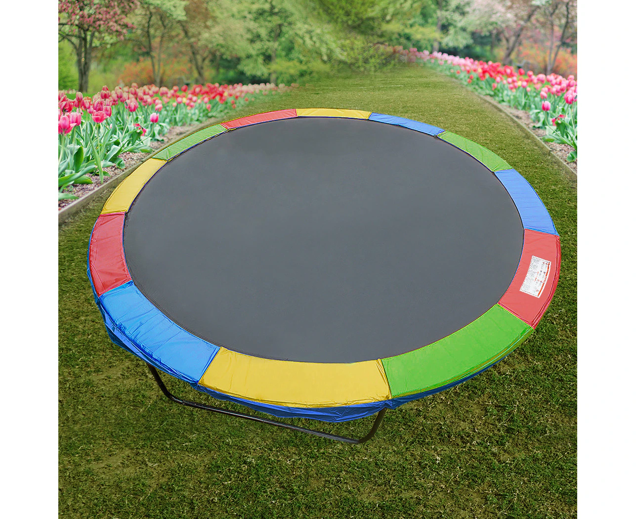 Centra 14 FT Kids Trampoline Pad Replacement Mat Reinforced Outdoor Round Cover