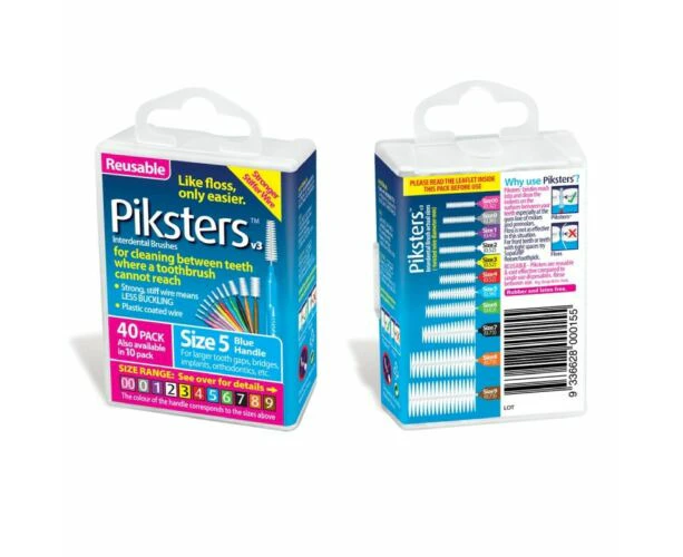 Piksters Interdental Size 5 Blue 40Pk