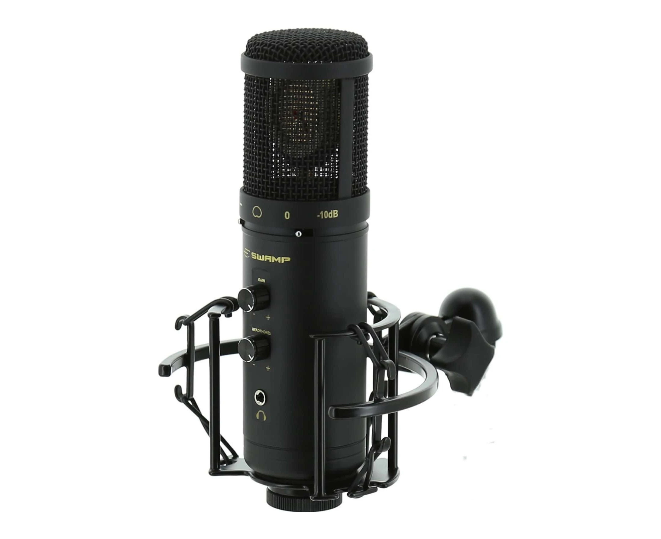 SWAMP SU600 USB Recording Microphone with Headphone Output - 24-Bit