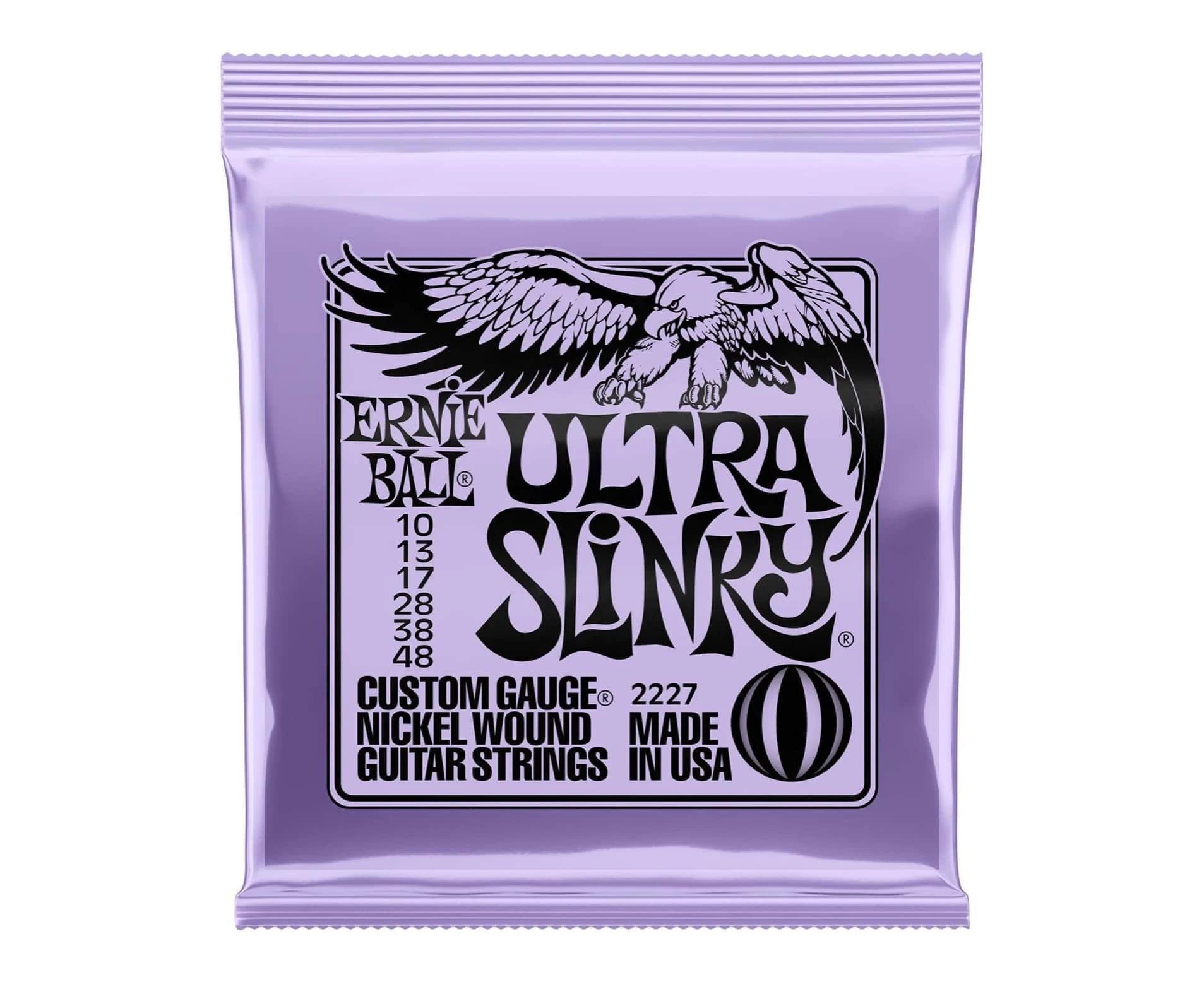 Ernie Ball 2227 Ultra Slinky Electric Guitar Strings 10-48