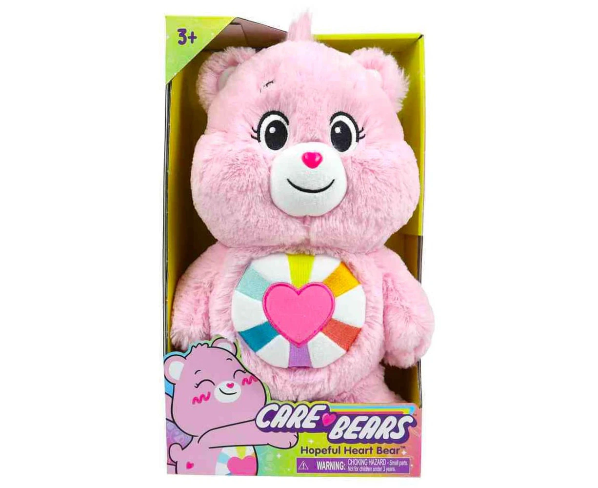 Care Bears Unlock the Magic Hopeful Heart Bear Medium 35cm Plush