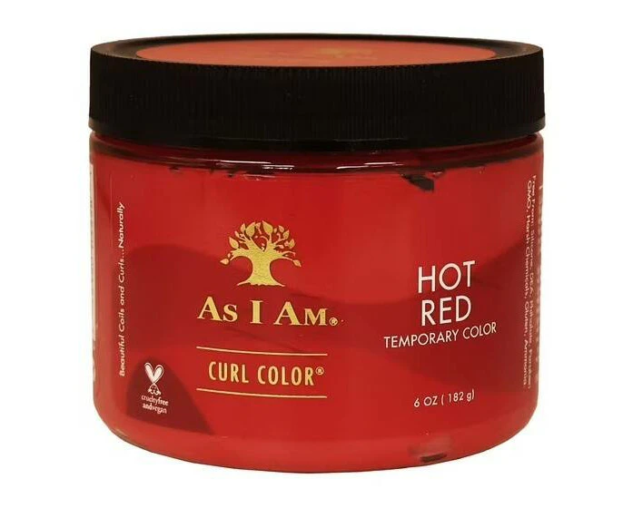 As I Am Curl Color Temporary Color Gel Damage Free Hot Red 170g(6oz)