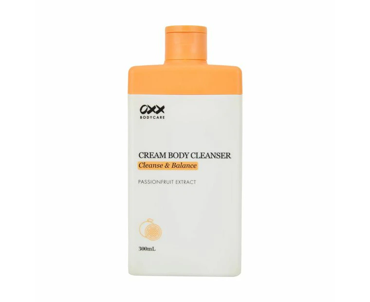 Cream Body Cleanser 300ml, Passionfruit Extract - OXX Bodycare