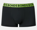 Bonds Men's Everyday Classic Trunks 3-Pack - Watermelon Sherbet/Black/White/Electric Sun