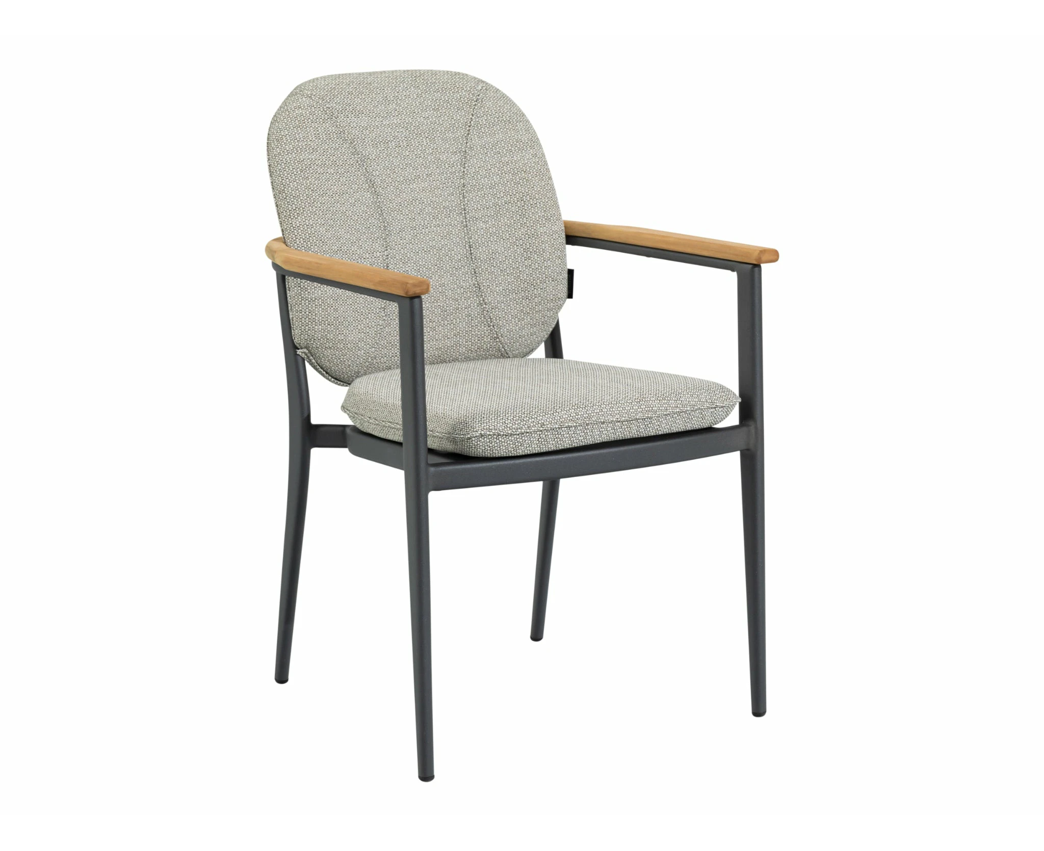 SIMPO Atlanta Outdoor Dining Chair - Grey