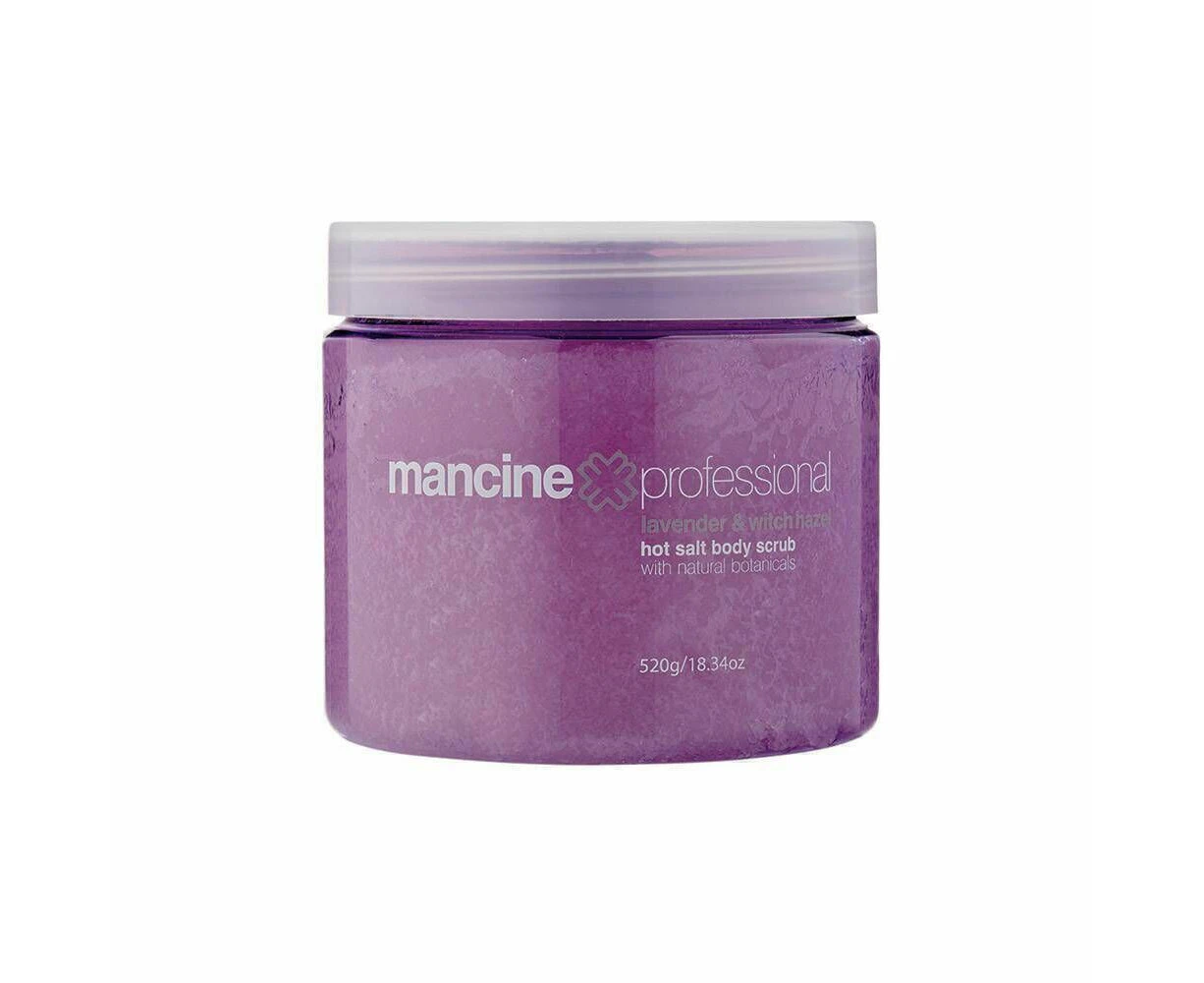 Mancine - Hot Salt - Body Scrub (Lavender & Witch Hazel) - 520g