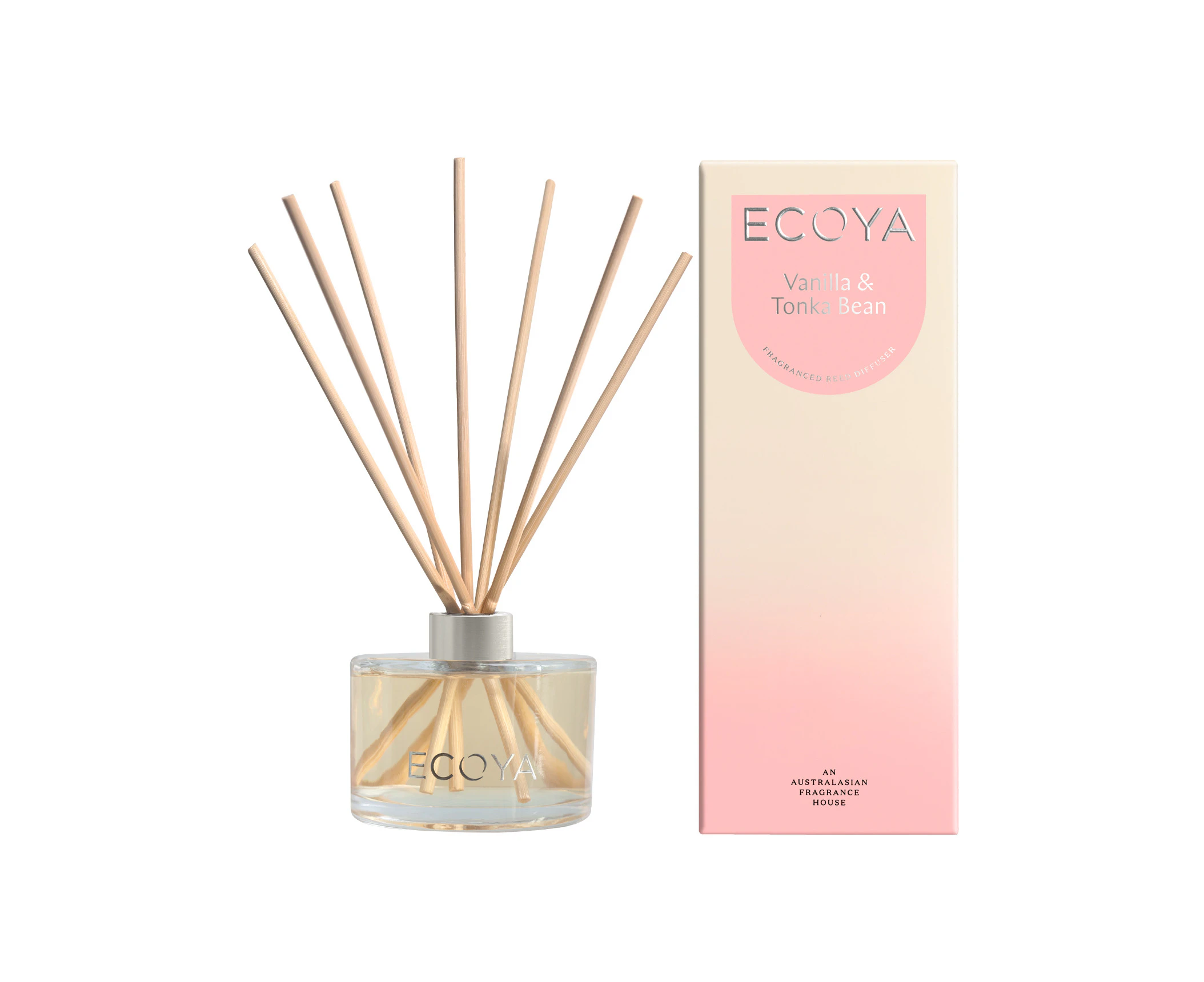 ECOYA Vanilla & Tonka Bean Reed Diffuser 200ml