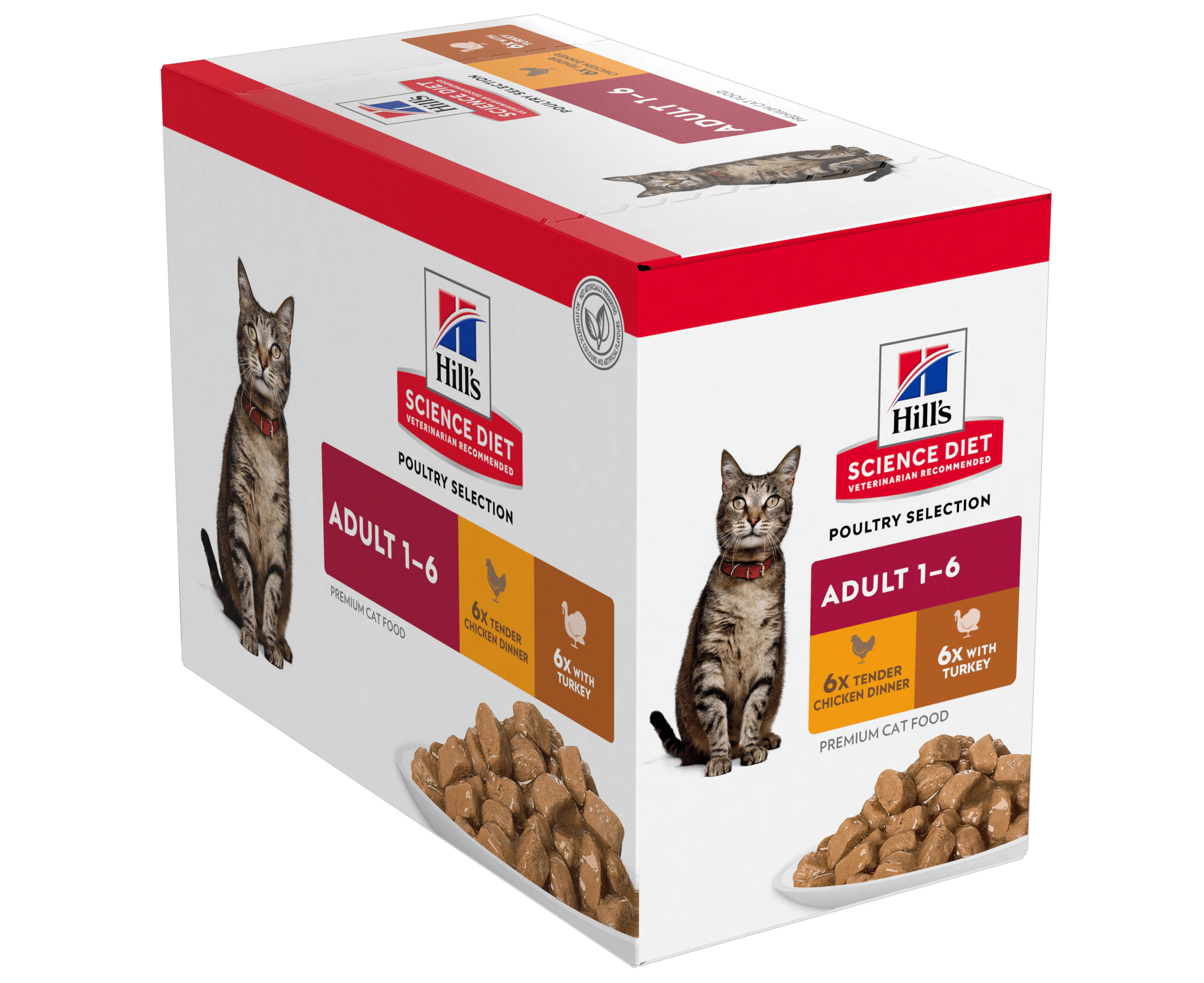 Hills Cat Adult Poultry Selection 12-Pack