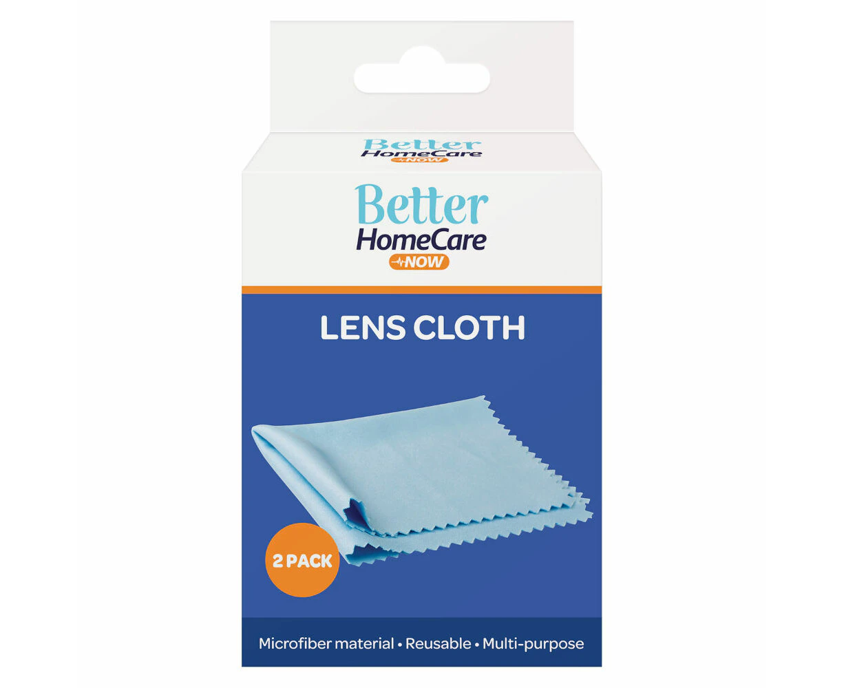 Better Home Care Now Lens Cloth 13 x 13cm 2pc