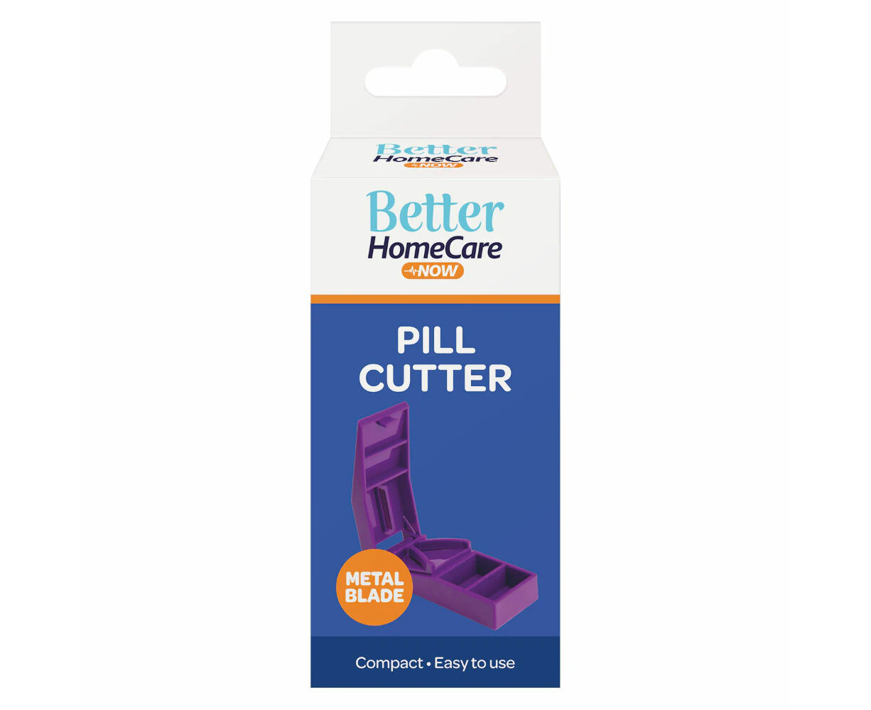 Better Home Care Now Pill Cutter and 2 Compartments 8.5 x 3.3 x 2.5cm