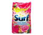 2 Pack, Surf 10kg Laundry Detergent Powder Rose Fresh (2 X 5kg Bags)