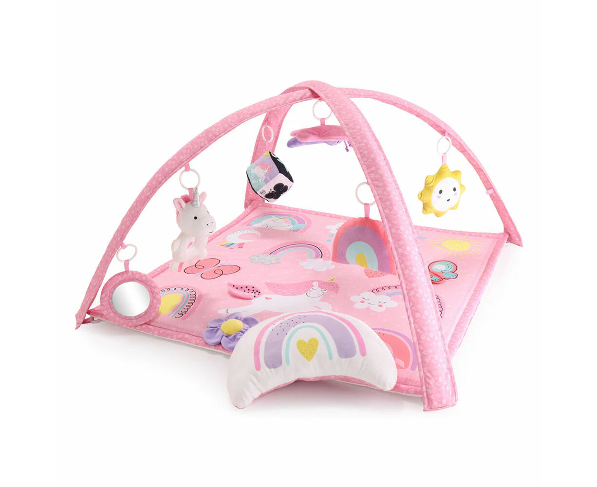 The Peanutshell Rainbow Paradise 7-in-1 Baby Activity Gym & Play Mat 0y+