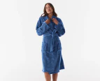 Retreat Women's Microplush Robe - Cornflower