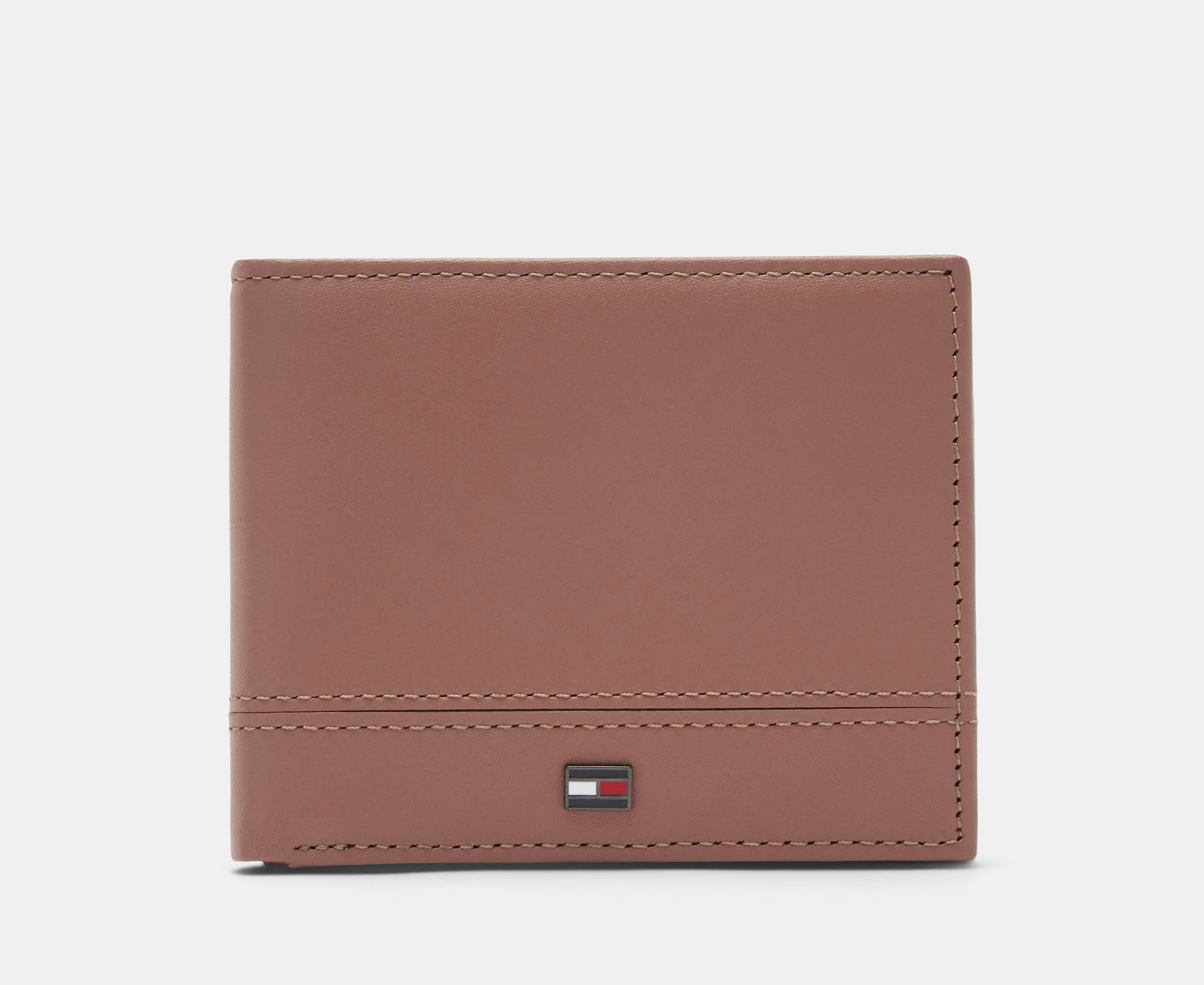 Tommy Hilfiger Essential Mini Bifold Wallet - Brown