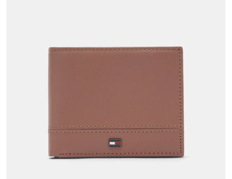 Tommy Hilfiger Essential Mini Bifold Wallet - Brown