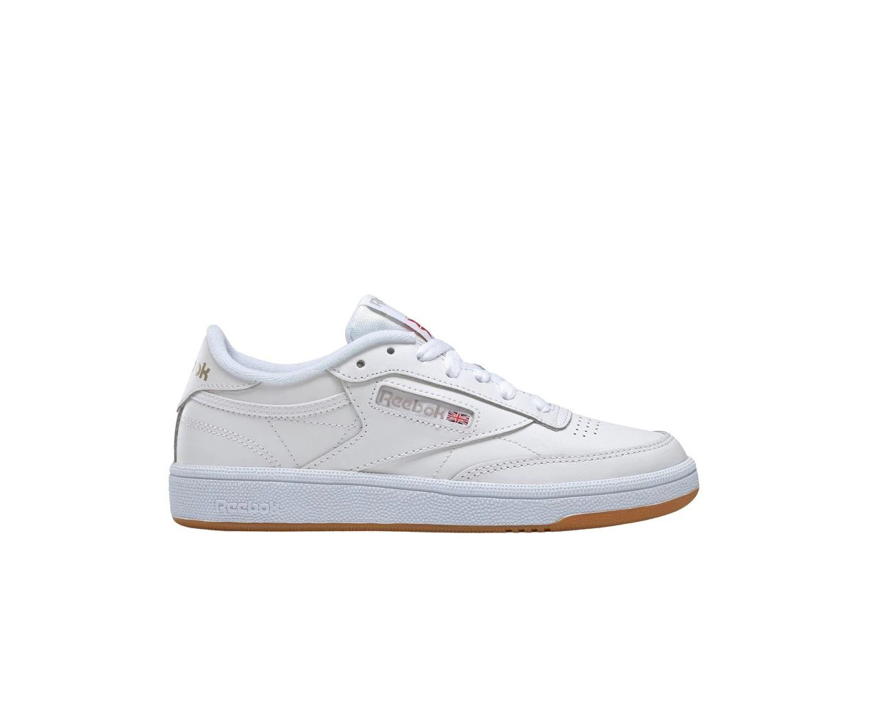 Reebok Club C 85 Women's Shoes/Sneakers White/Light Grey/Gum Footwear