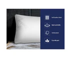 STARRY EUCALYPT Memory Foam Pillow with Bamboo Cover King Size Set of 2