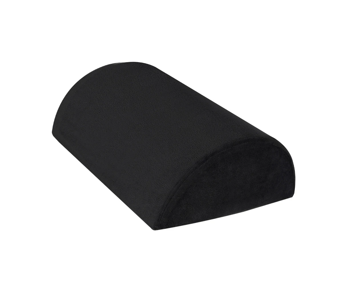 STARRY EUCALYPT Foot Rest Stool Foot Pad Pillow Office Computer Cushion Under Desk Black