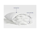 STARRY EUCALYPT Microfibre Bed Pillow 1.2kg Filling Set of 2