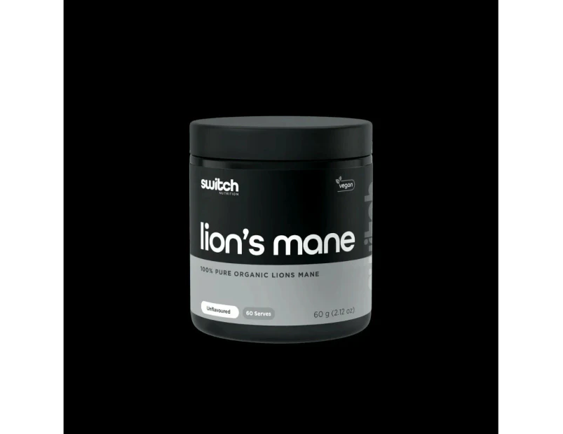 100% Essentials Lions Mane Powder By Switch Nutrition