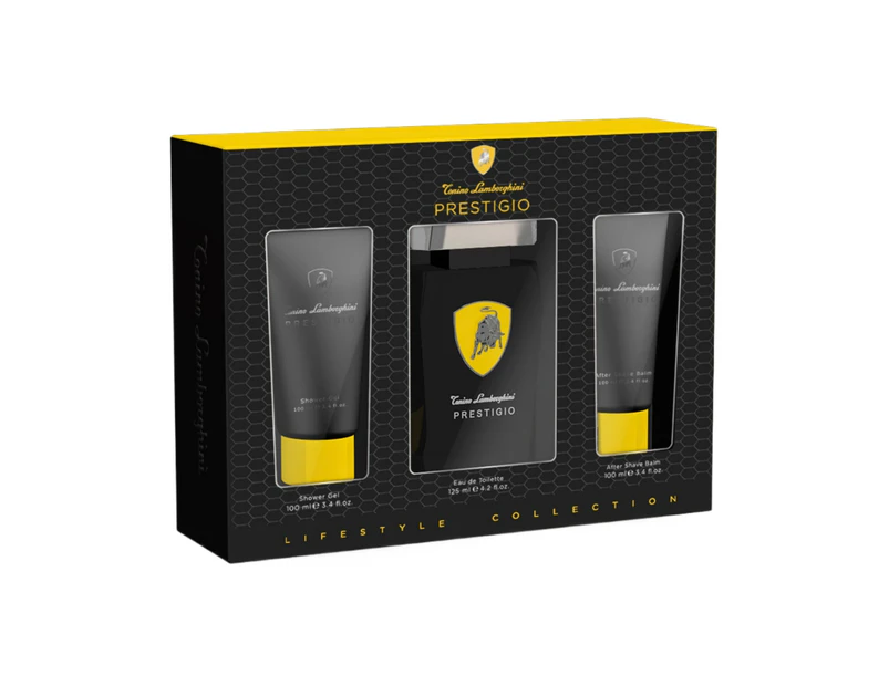 Tonino Lamborghini Prestigio 3 Piece 125ml Eau de Toilette