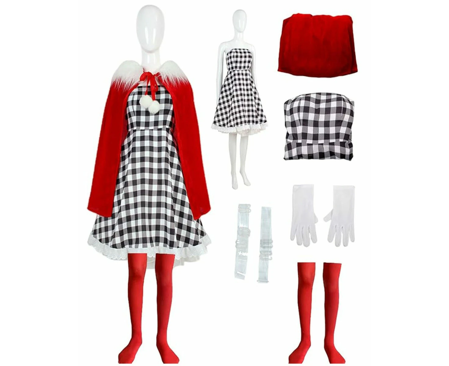 Cindy Lou Who Cosplay Womens Costume