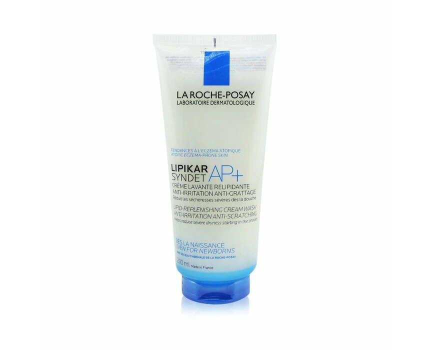 La Roche Posay Lipikar Syndet AP+ Lipid Replenishing Cream Wash 200ml/6.7oz