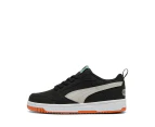 Puma Youth Rebound V6 Low Sneakers - Black/Glacial Grey/White