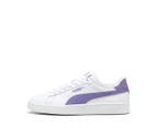 Puma Youth Smash 3.0 Sneakers - White/Lavender Alert