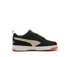 Puma Youth Rebound V6 Low Sneakers - Black/Glacial Grey/White