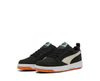 Puma Youth Rebound V6 Low Sneakers - Black/Glacial Grey/White