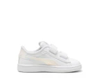 Puma Toddler Smash 3.0 Holo 2.0 Sneakers - Puma White/Mauve Mist/Puma Silver