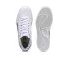 Puma Youth Smash 3.0 Sneakers - White/Lavender Alert