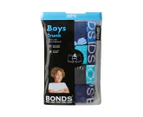 Bonds Boys' Trunks 4-Pack - Bonds Bubble/Navy/Light Blue/Stars