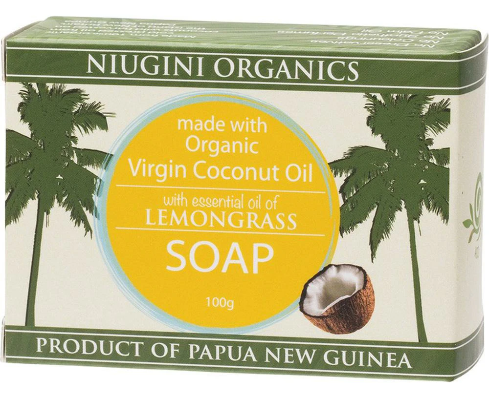 Virgin Coconut Oil Soap (Lemongrass) - 100g