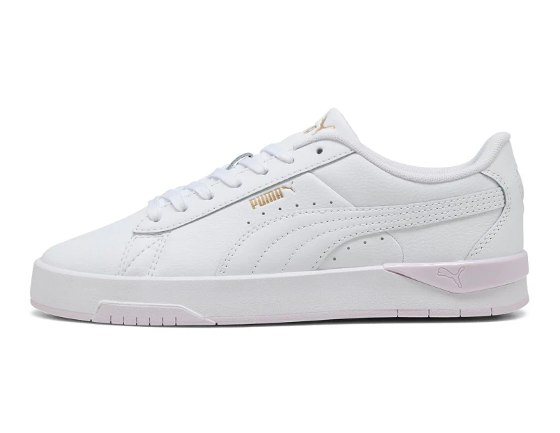 Puma Women's Jada Classic Sneakers - Puma White/Puma Gold/Lilac Frost